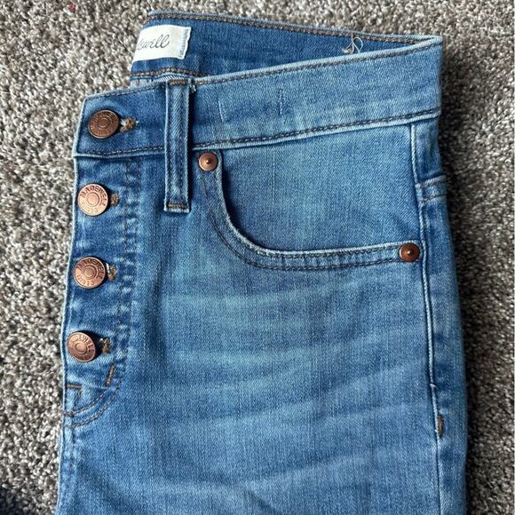 Madewell Cali Demi Boot Button Fly Style K1884 - Picture 4 of 7